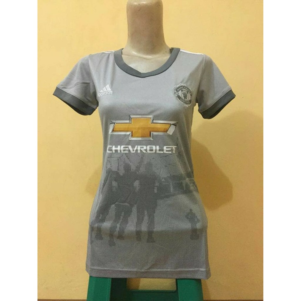Dijual JERSEY BOLA LADIES CEWEK MU MANCHESTER UNITED 3RD 2017 2018 GRADE ORI Diskon