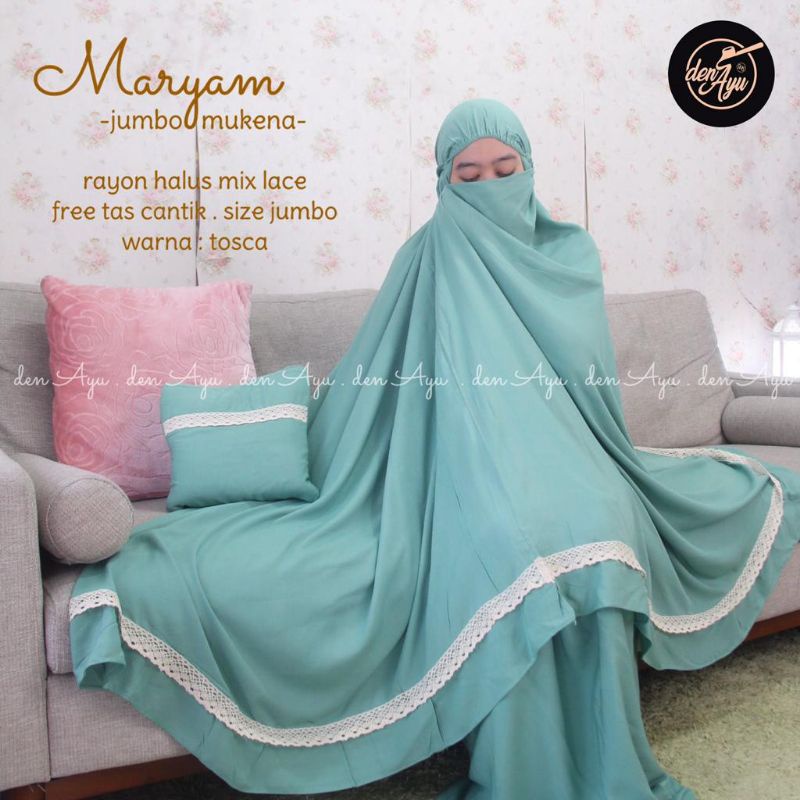 MARYAM mukena from DenAyu original