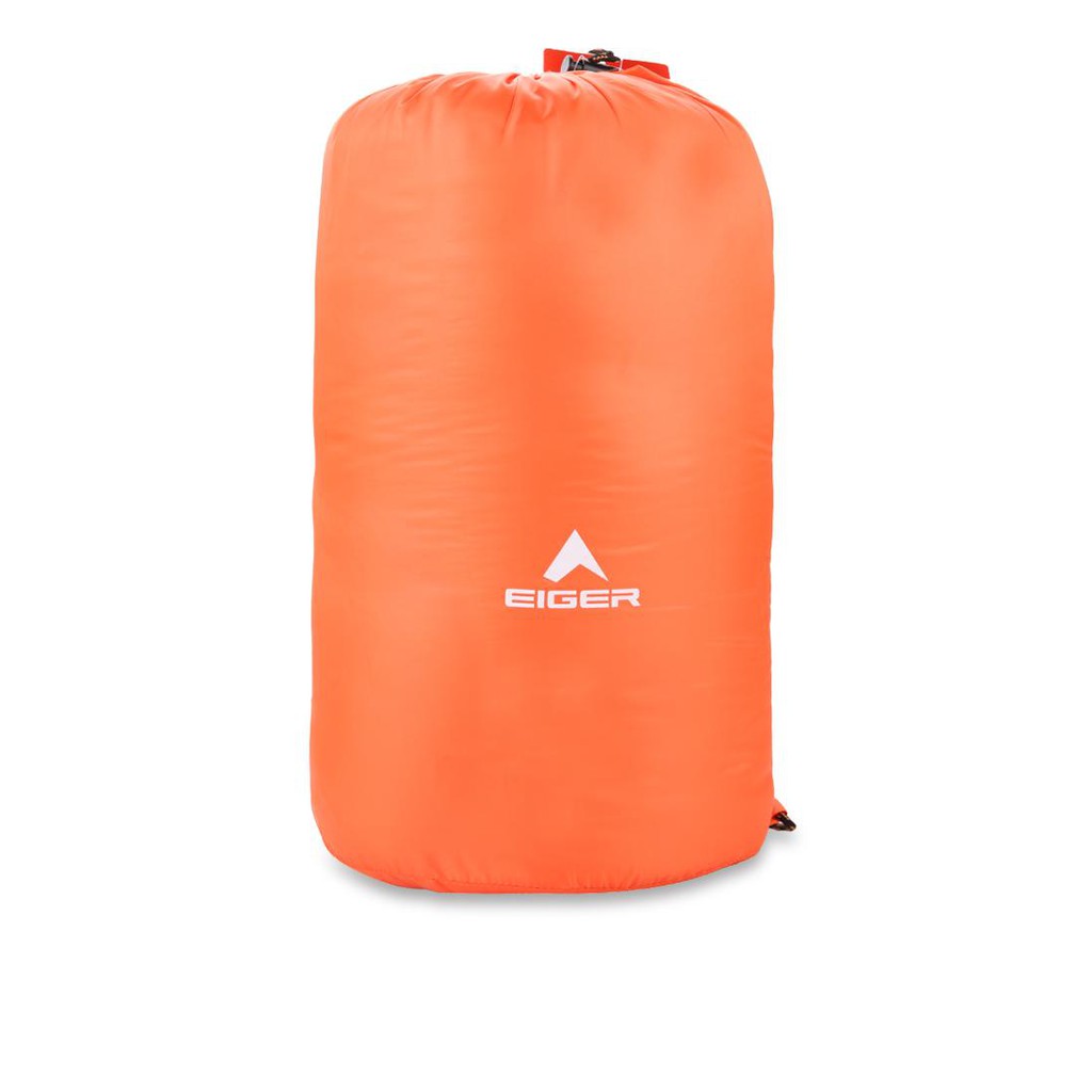 Eiger Sleeping Bag Mummy 250 Orange Shopee Indonesia