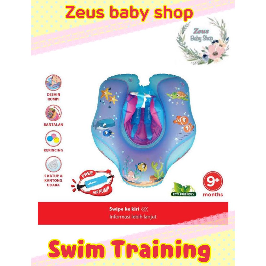 BabiesFirst Inflatable Baby Swim Training / Pelampung Bayi / Pelampung Renang Bayi / Ban Renang Bayi