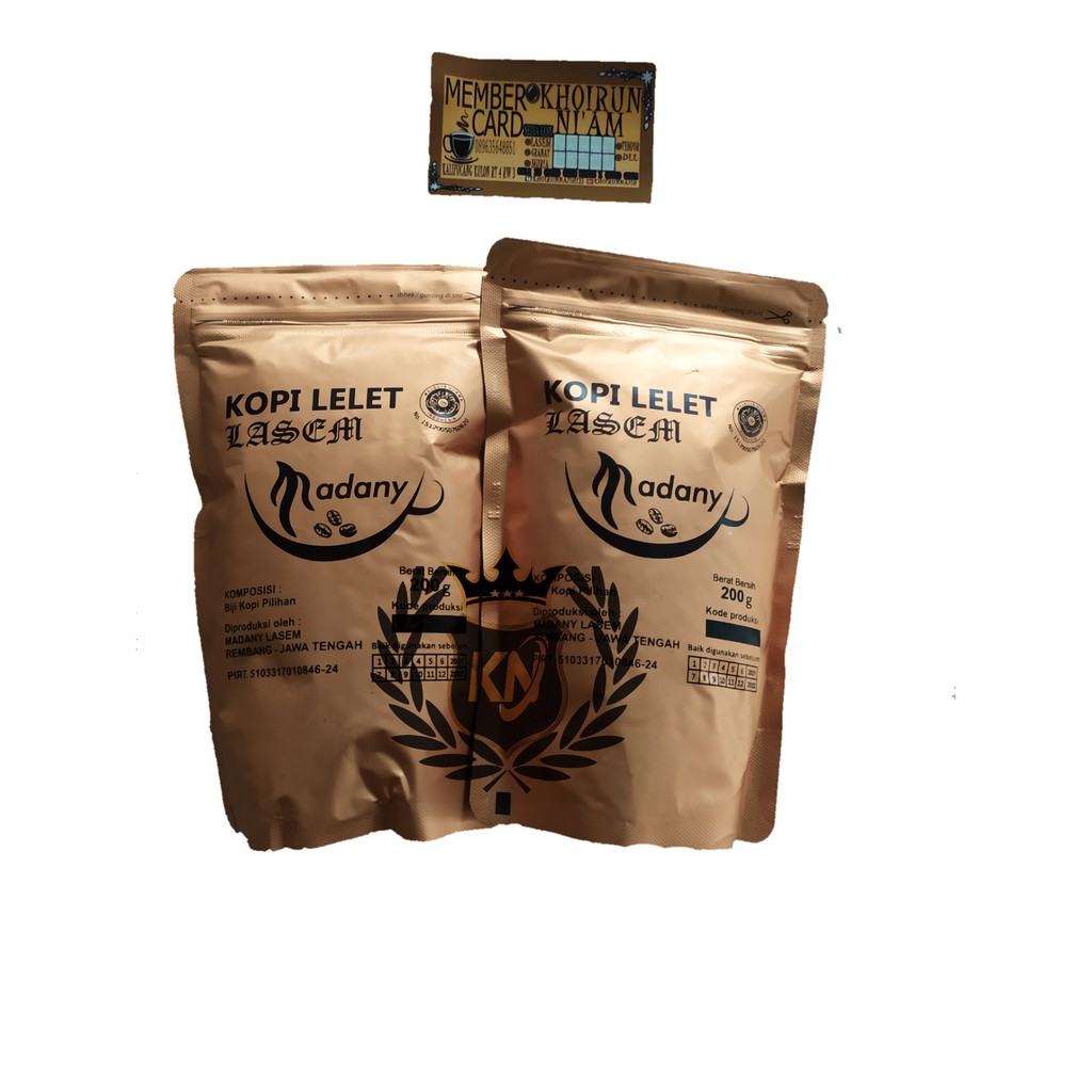 

KOPI BUBUK LELET PANDAWA 200GR KEMASAN GOLD PREMIUM