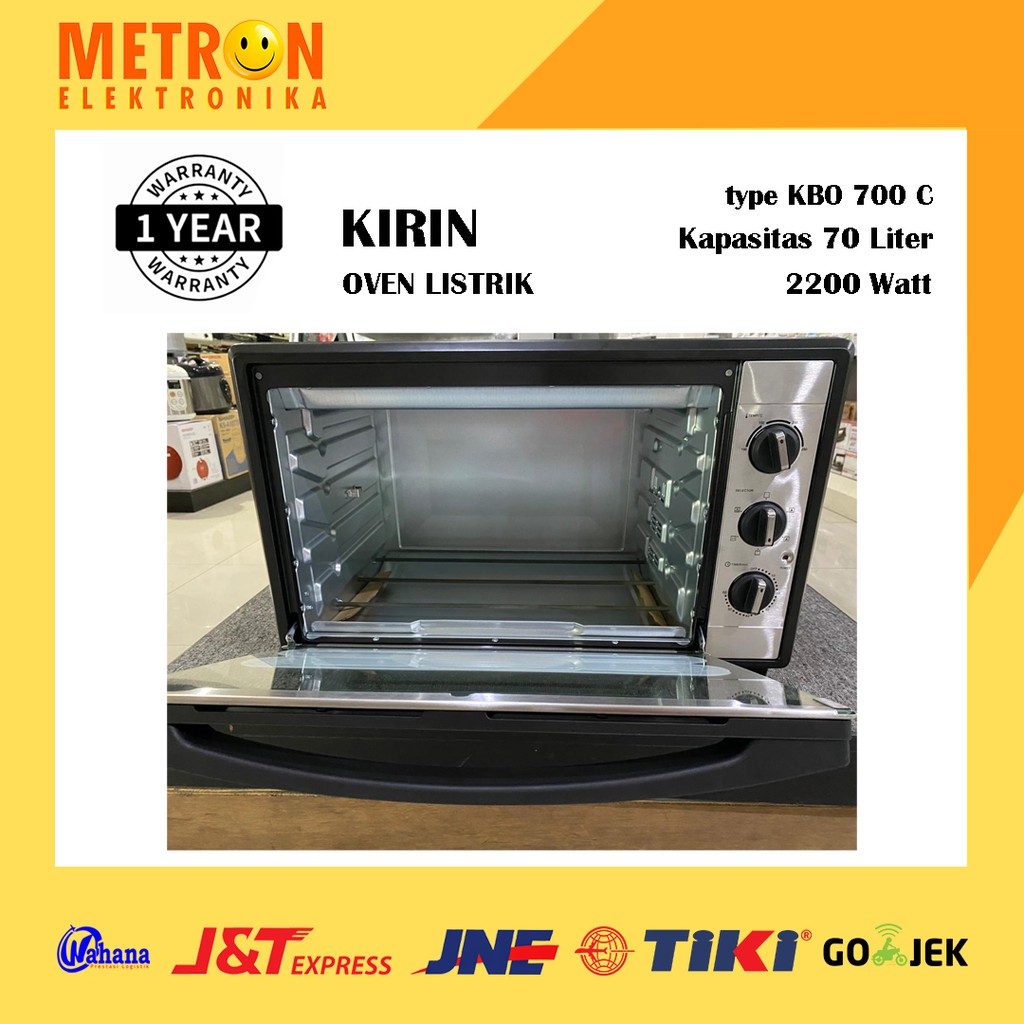 KIRIN KBO 700 C / OVEN LISTRIK 70 LT 1100 WATT / KBO700C