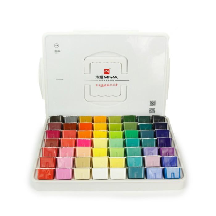 

READY! MIYA GOUACHE TUBE SET 56 X 30ML / CAT GOUACHE MIYA HIMI 56 WARNA ALAT LUKIS TERUPDATE AL8