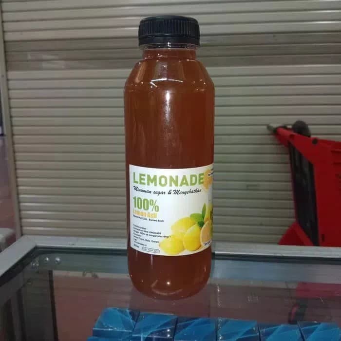 

lemonade syrup 100% lemon asli