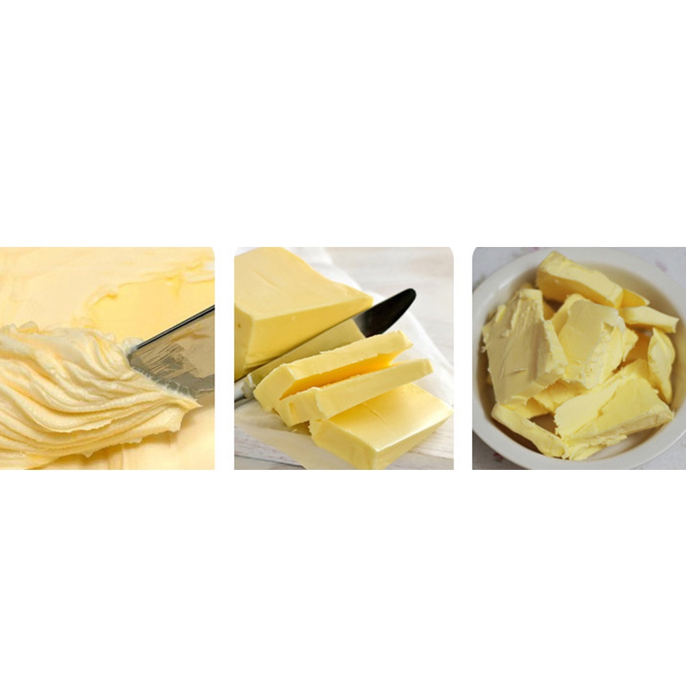 【COD Tangding】Kitchen Portable Butter Box Household Transparent Butter Cheese Case Sandwich Lunch Cheese Cutting Food Container