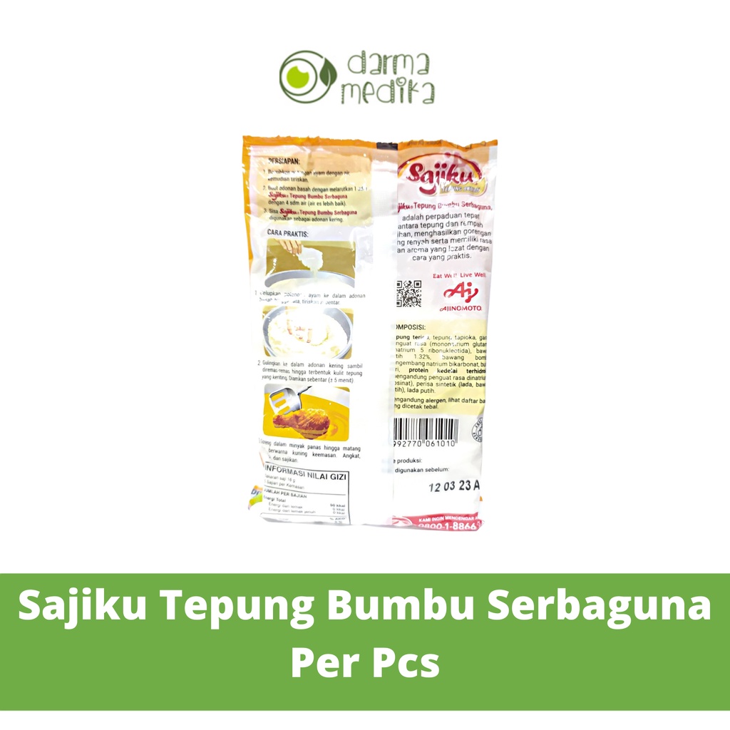 Sajiku Tepung Bumbu Serbaguna 80gr 80 gr