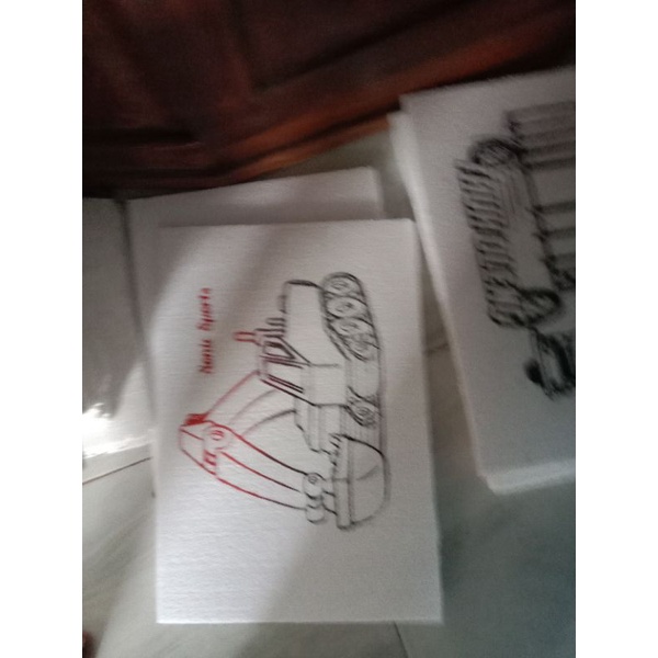 Styrofoam Lukis/ mewarnai