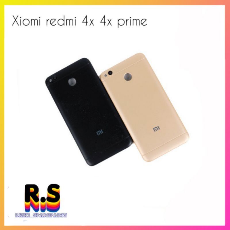 BACKDOOR BACKCOVER CASING TUTUP BELAKANG XIAOMI REDMI 4X - REDMI 4X PRIME ORIGINAL
