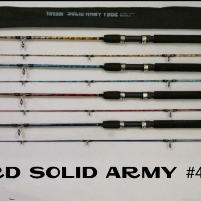 Joran Tornado Solid Army 180 Cm Joran Solid Fiber
