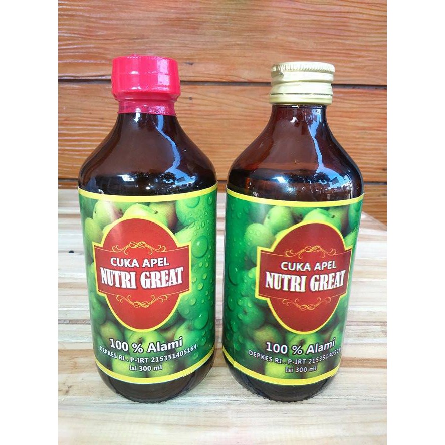 

Cuka Apel Nutri Great - Cuka Apel - ASLI