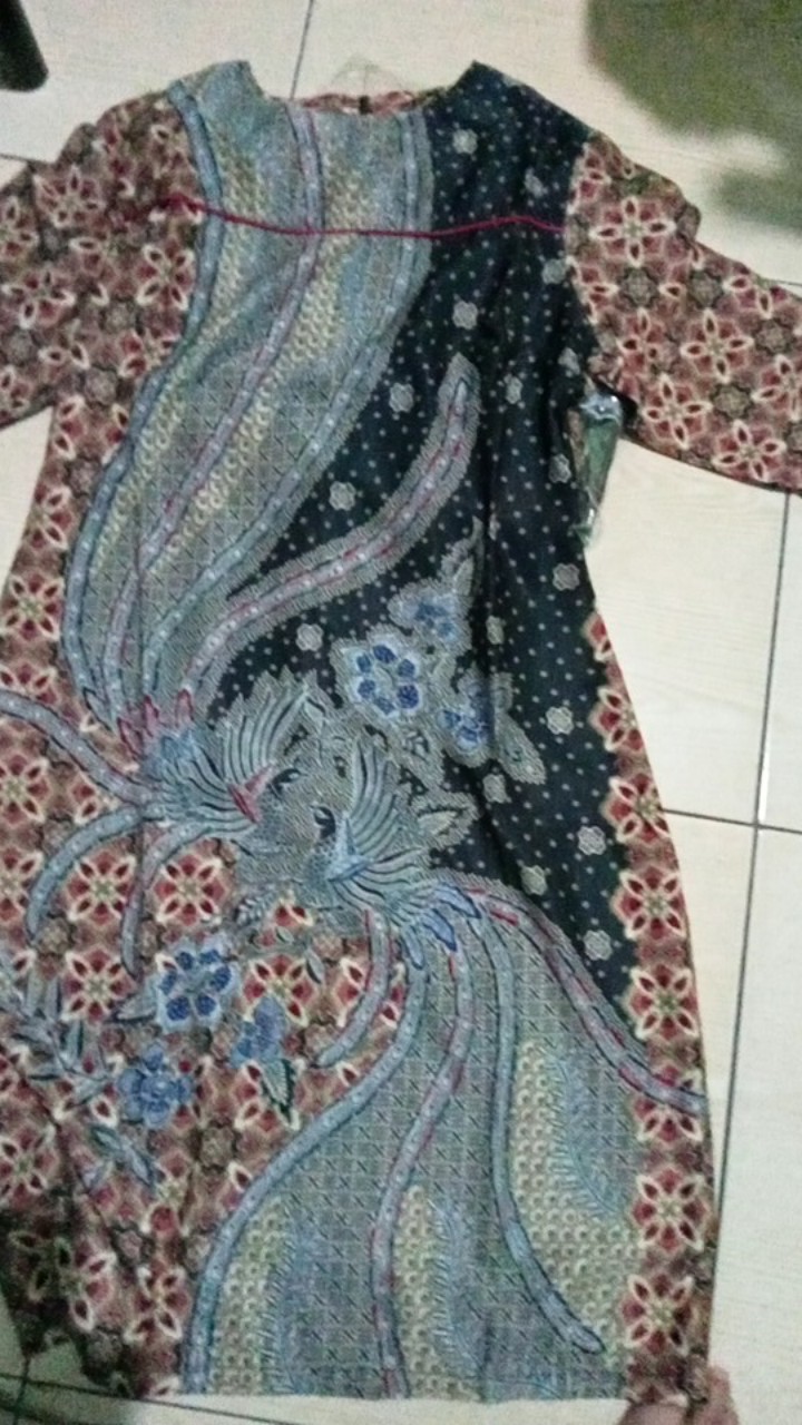 Arjuna Weda Sackdress Batik Manuk Kembar-hitam