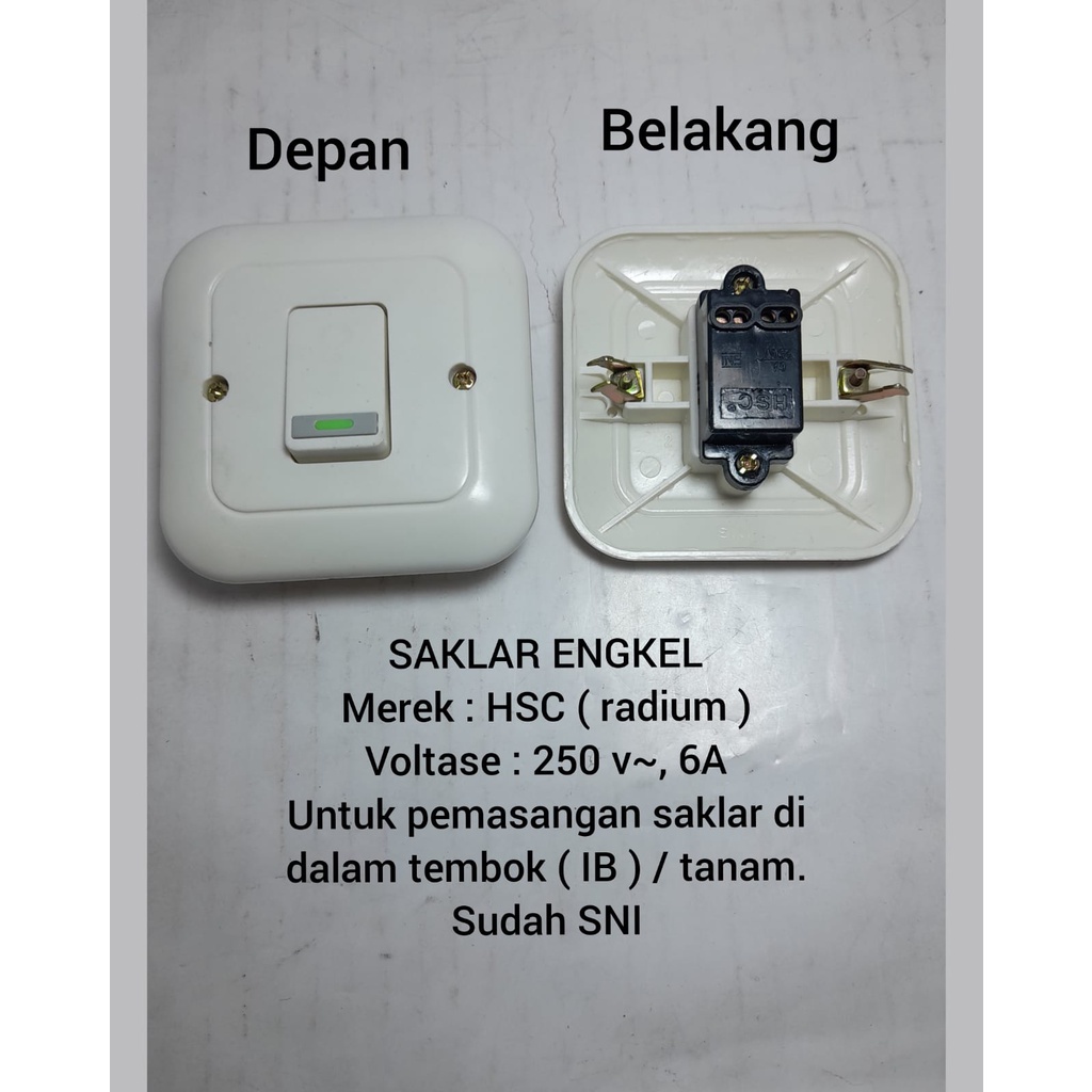 IB Saklar Stop Kontak HSC Radium IB