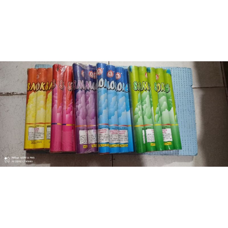 SMOKE BOMB YG TIPE ASAP NYA TEBAL/PIPA ASAP WARNA