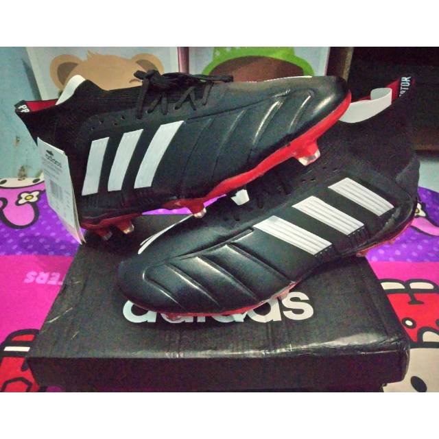 Adidas Predator Mania 19.1 Leather Black - FG