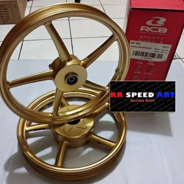 Pelek racing RCB beat 110 dan scoopy lama racing boy