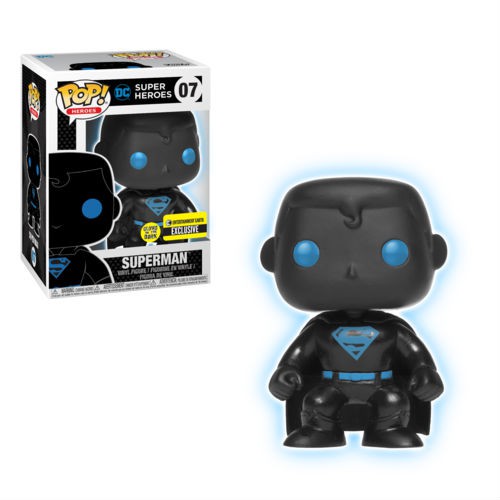 

Funko Pop Heroes: DC - Justice League - Superman Silhouette GITD