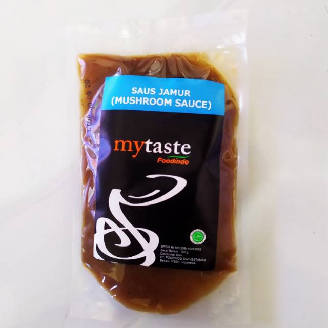 My Taste Saus Jamur Pilih Varian Kemasan 100gr Dan 500gr Mushroom Sauce Shopee Indonesia