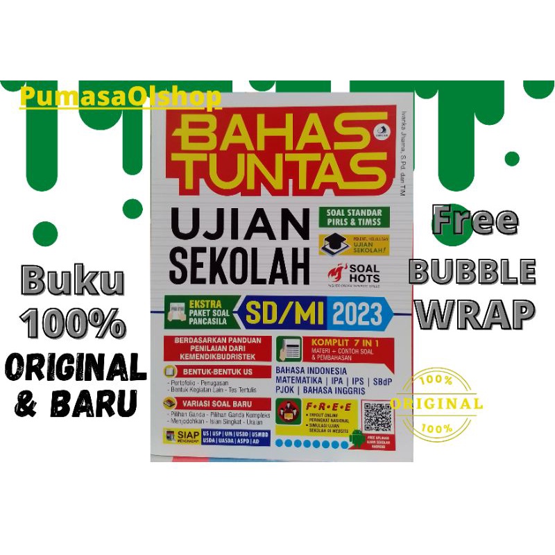 BAHAS TUNTAS UJIAN SEKOLAH UNTUK SD/MI 2023