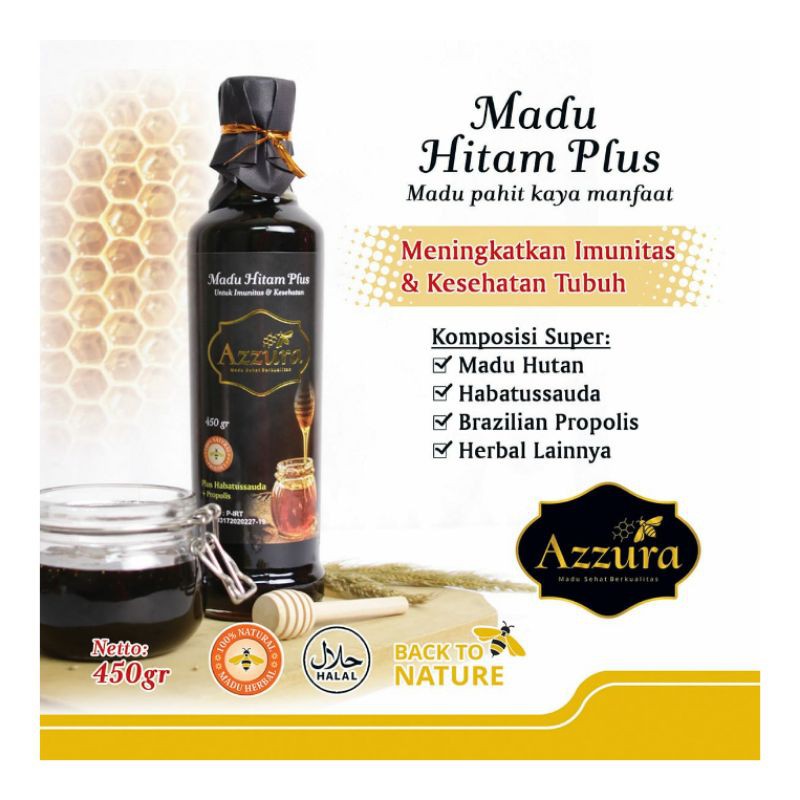 

madu hitam plus 500gr