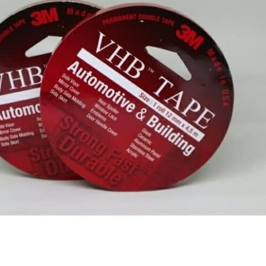

℗ Double Tape 3M VHB 12mm x 4.5 Meter ORIGINAL ☇