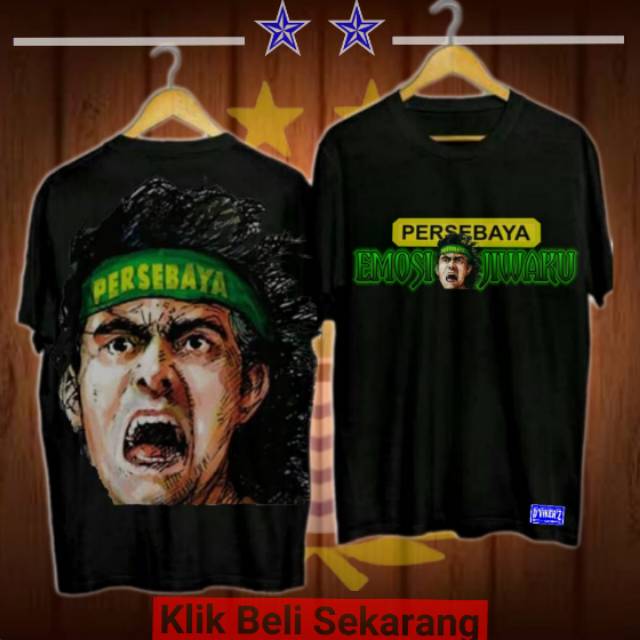 BEST SELLER KAOS PERSEBAYA EMOSI JIWAKU M L XL XXL