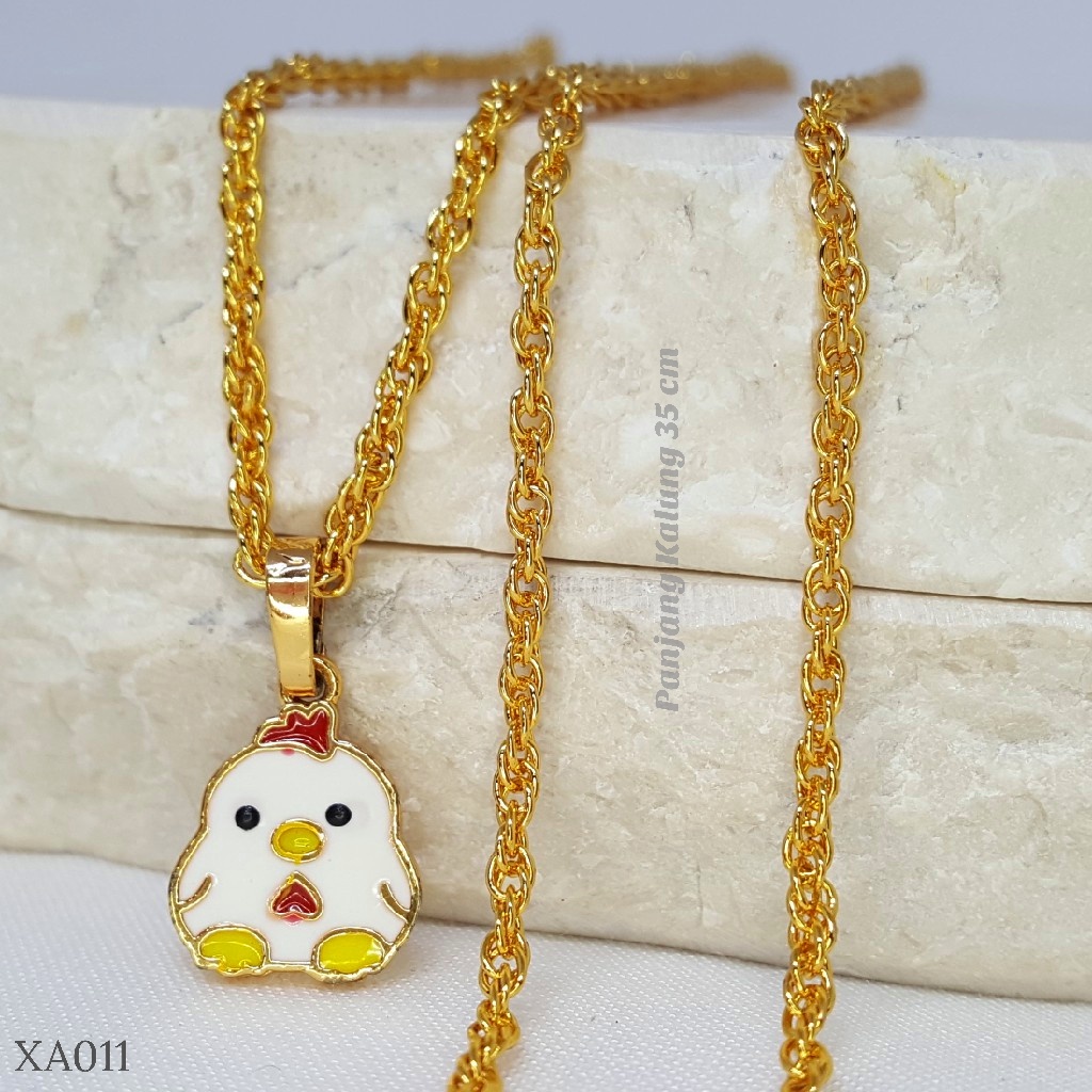 PGX Kalung Anak Perempuan Xuping Lapis Emas Aksesoris Fashion Perhiasan Premium - XA011