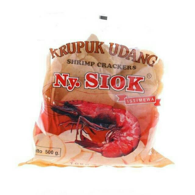 

Kerupuk udang Ny.SIOK 500GR