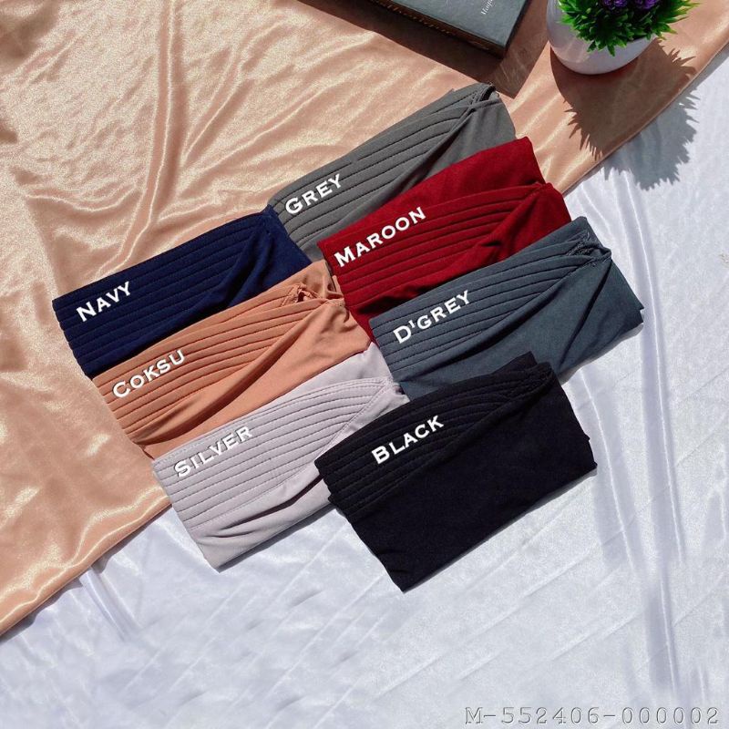 HIJAB WANITA SPORT JERSEY LYCRA PREMIUM VONS-086