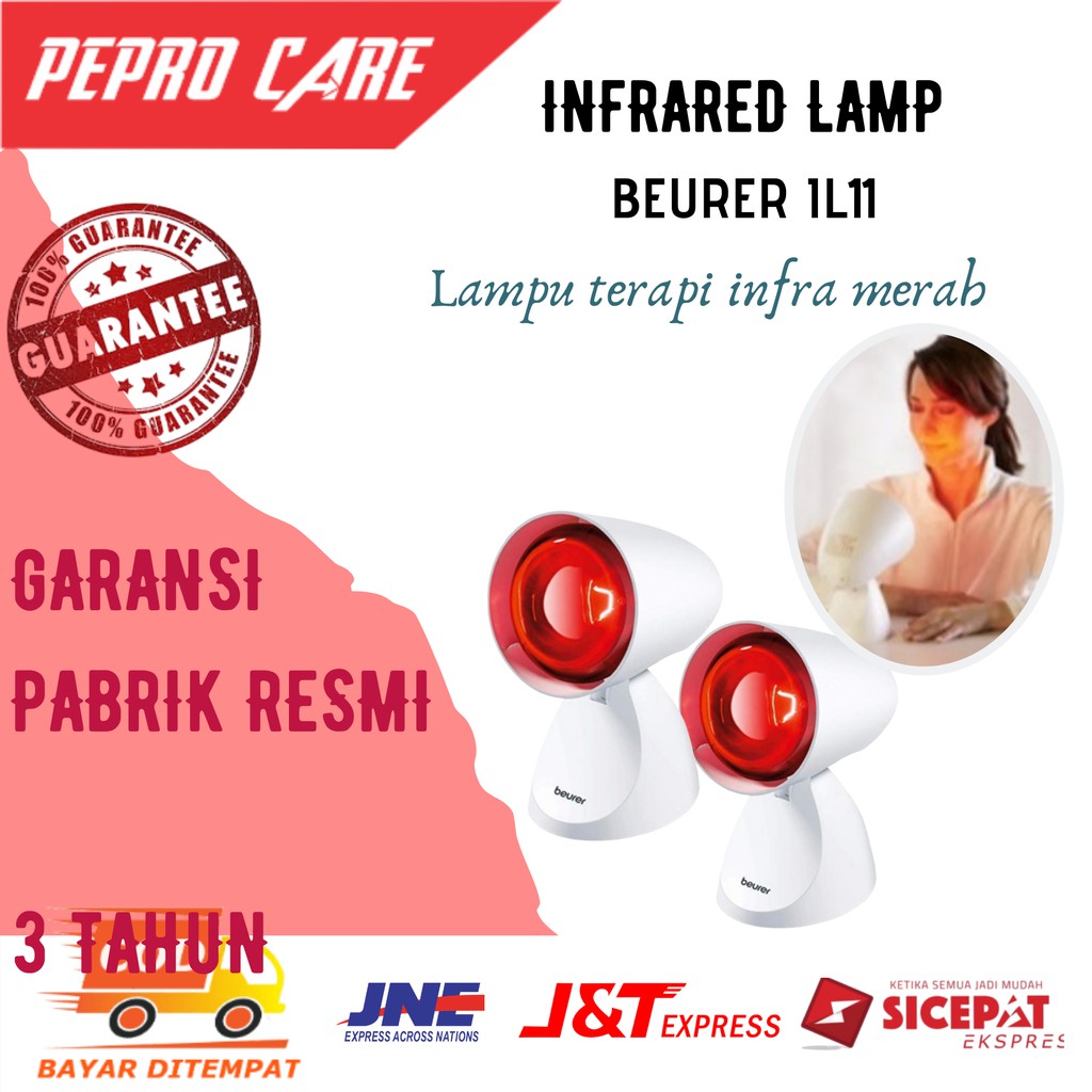 LAMPU INFRARED ALAT TERAPI INFRARED INFRA RED PHILIPS THERAPY INFRAMERAH BEURER IL11 PPF 15