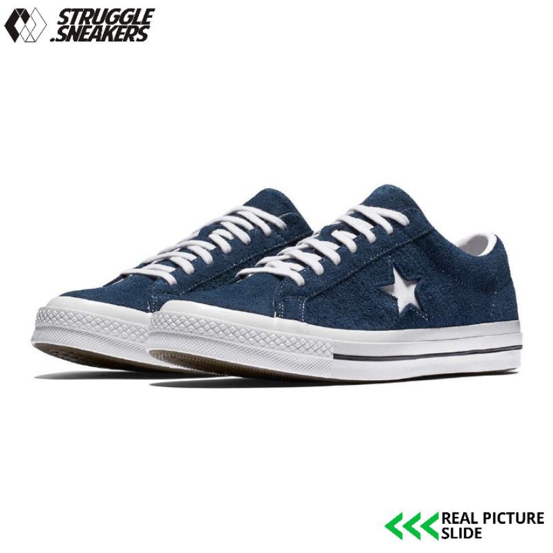 converse navy suede