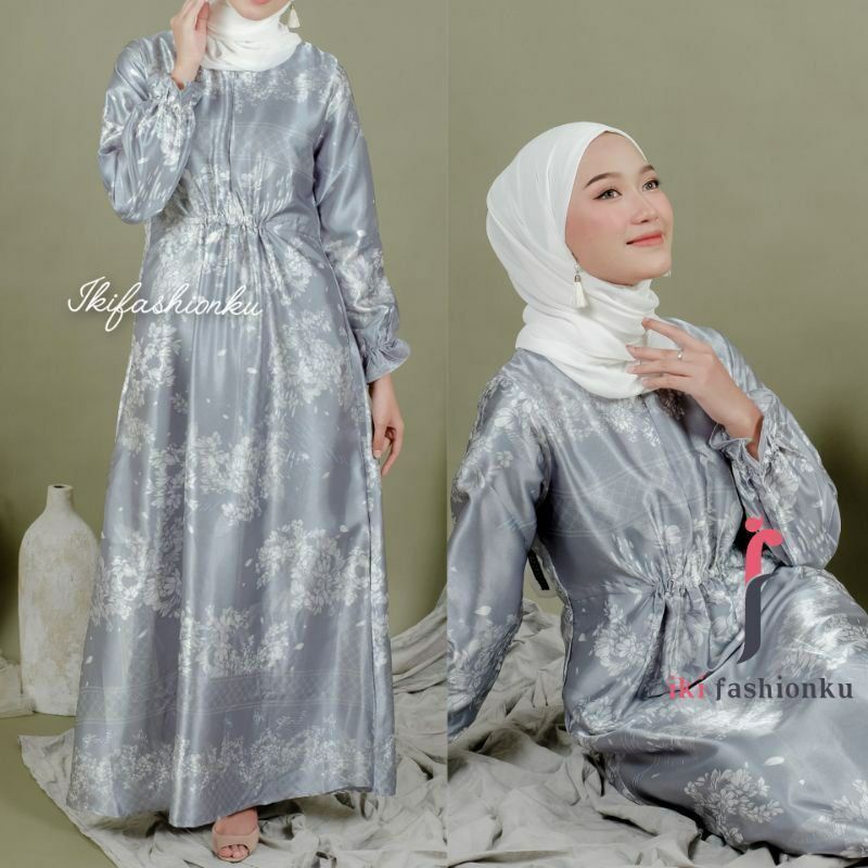 GAMIS Matt Maxmara Lux  MUSLIMAH KONDANGAN LEBARAN HAJATAN GLAMOUR MEWAH DRESS MODIS MODERN GAUN MAX