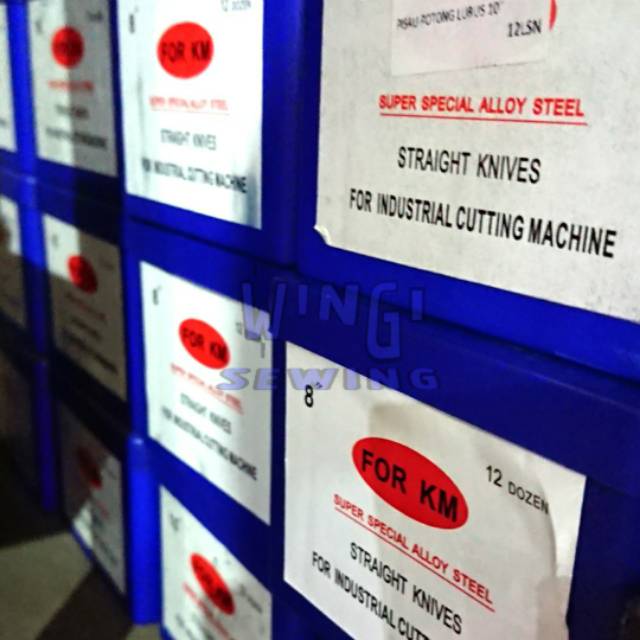 Pisau Mesin Potong Kain KM Cutting Machine Knives China