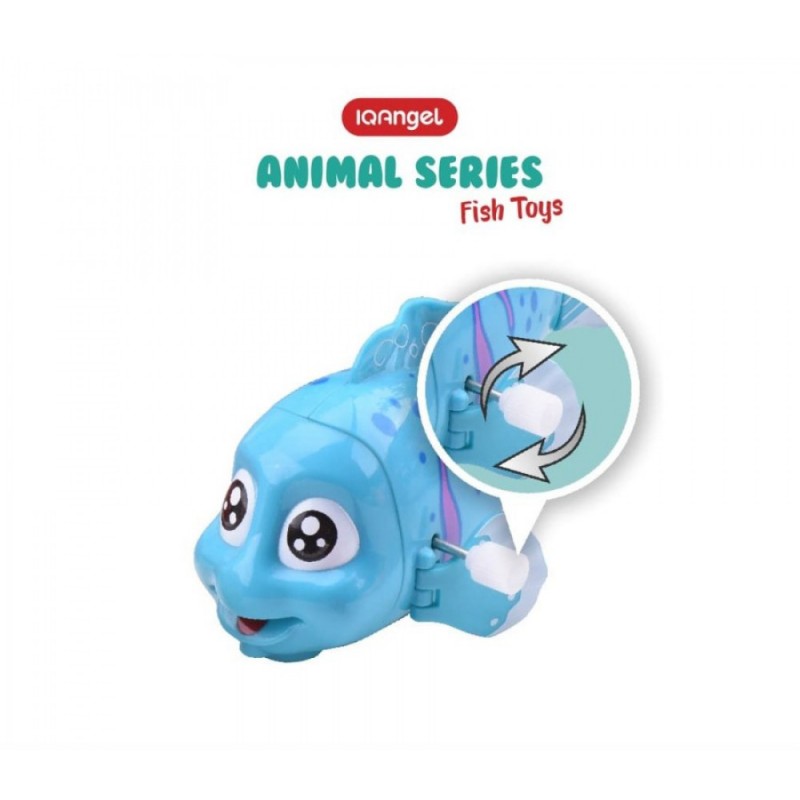 IQ Angel Animal Series Mainan Motorik Anak - Fish / Ikan - Random