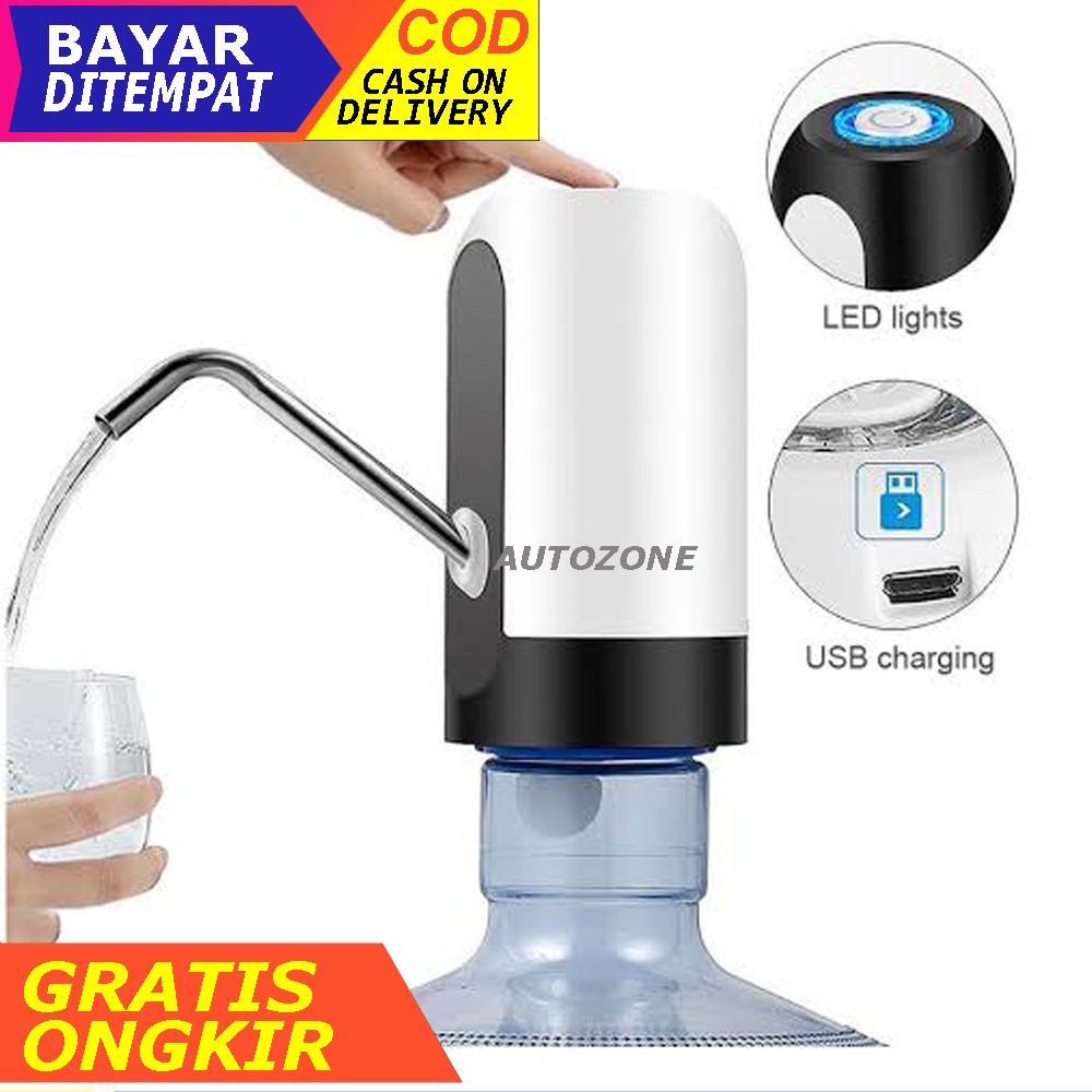 Pompa Galon Elektrik Air Minum - Dispenser Pompa Galon Elektrik Air Minum Recharge