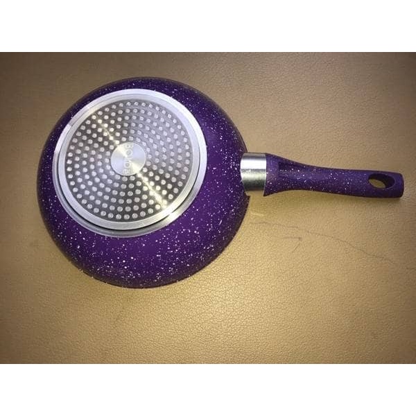 WOK PAN 26CM BOLDE KERAMIK UNGU - SUPERPAN - SUPER PAN - WAJAN