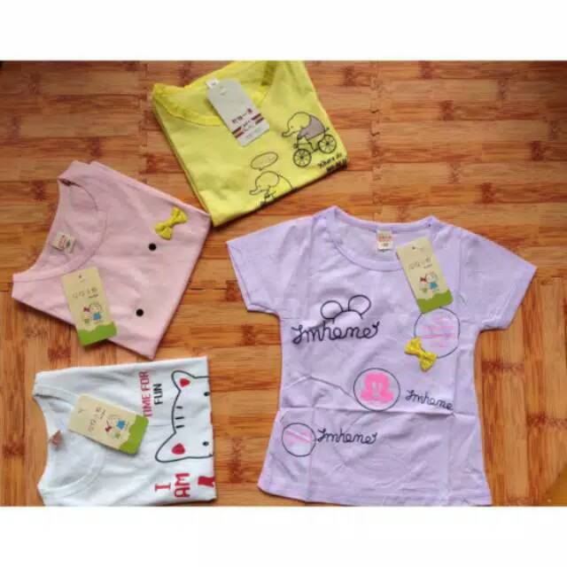 COD Kaos import katun jepang size 6bln- 6 th (rendom)