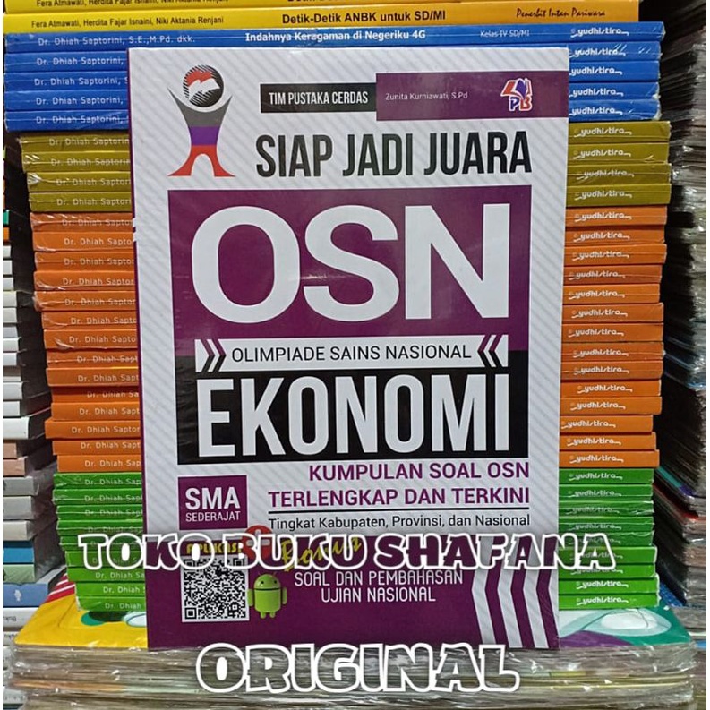 Buku OSN EKONOMI SMA : Kumpulan Soal Siap jadi Juara Terlengkap Pustaka Baru Press