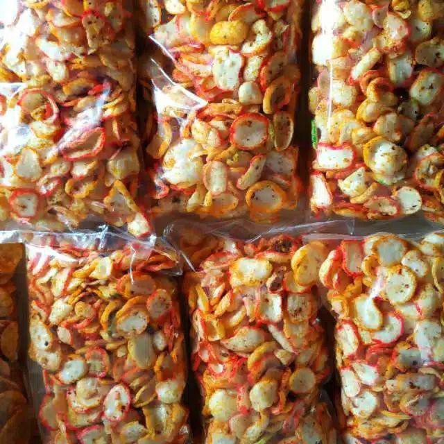 

Kerupuk Seblak Kering seblak soto hijau dan seblak kencur Pedas Daun Jeruk 250 gram