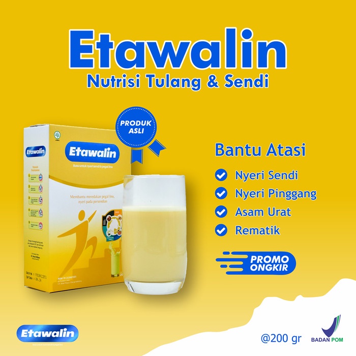 

Etawalin - Susu Untuk Membantu Meredakan Pegal Linu Dan Nyeri Sendian