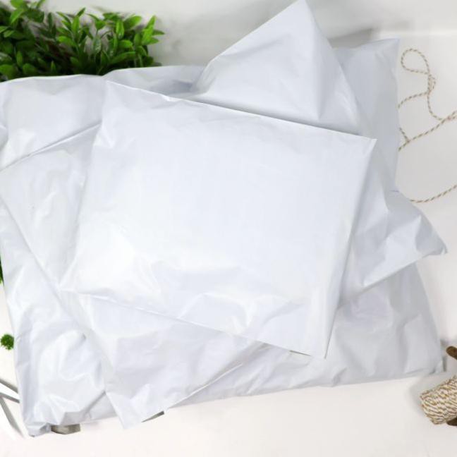 

PLASTIK KEMASAN PACKAGING POLLYMAILER PUTIH KANTONG 25X32 (LEM) TEBAL