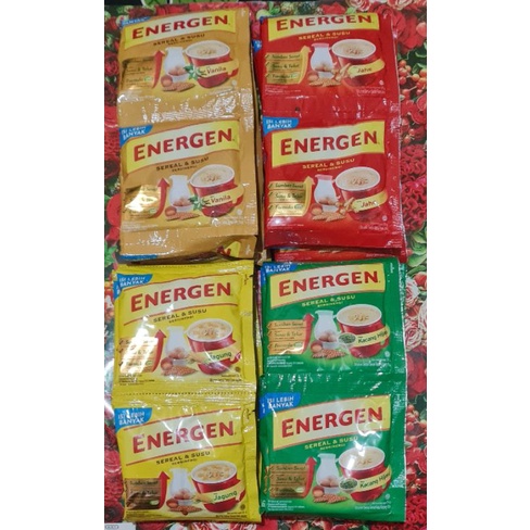 

MAYORA | ENERGEN cereal sachet 35g [renteng 10s][ kurma 10+1]