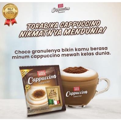 ^ KYRA ^ Torabika Kopi Instant Sachet Cappucino Duo Tora Bika Coffee Minuman Serbuk Capucino