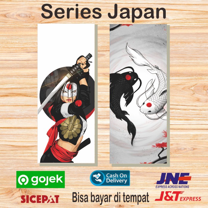 Hiasan Dinding Stiker dinding kultur Jepang