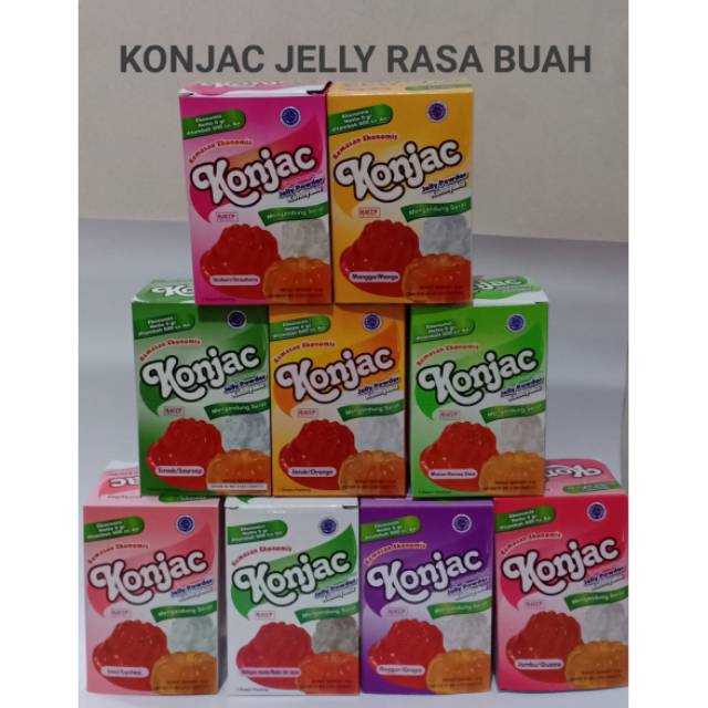 

Konjac Jelly Rasa Buah