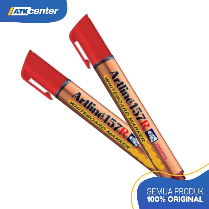 

Spidol Artline Whiteboard 157R Merah