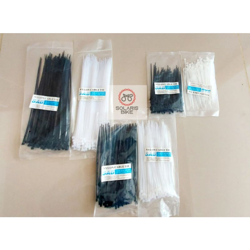 Cable  Ties Kabel Tali Serut  Nylon 20cm