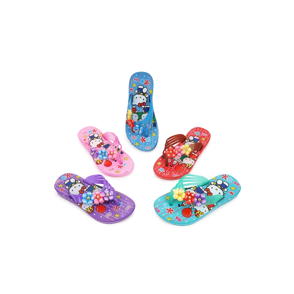 Sandal Jepit Anak Perempuan Sport Hello Kity 328