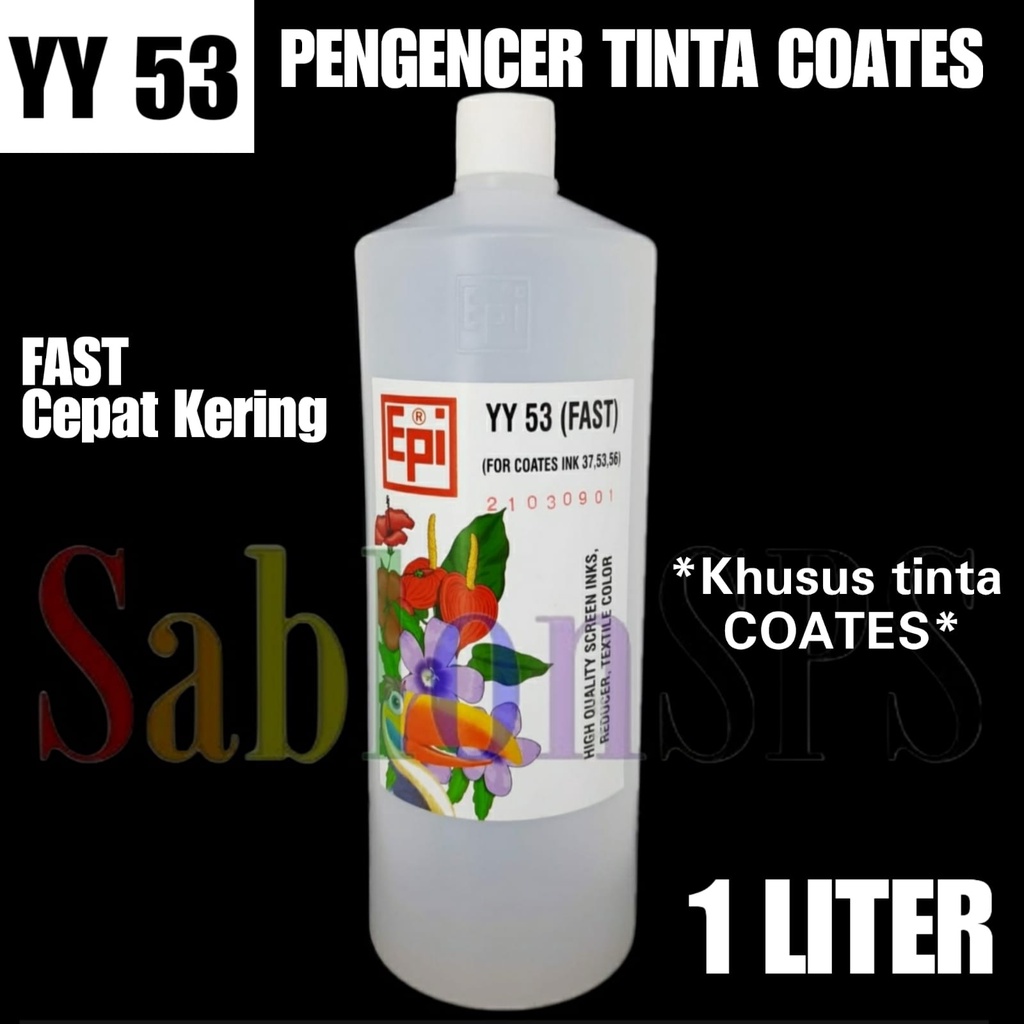 YY 53 FAST PENGENCER RETARDER TINTA COATES 1 LITER