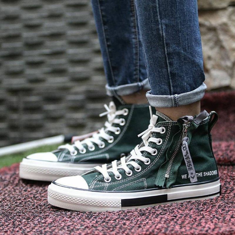 Sepatu Sneakers kets converse endshadower zipper