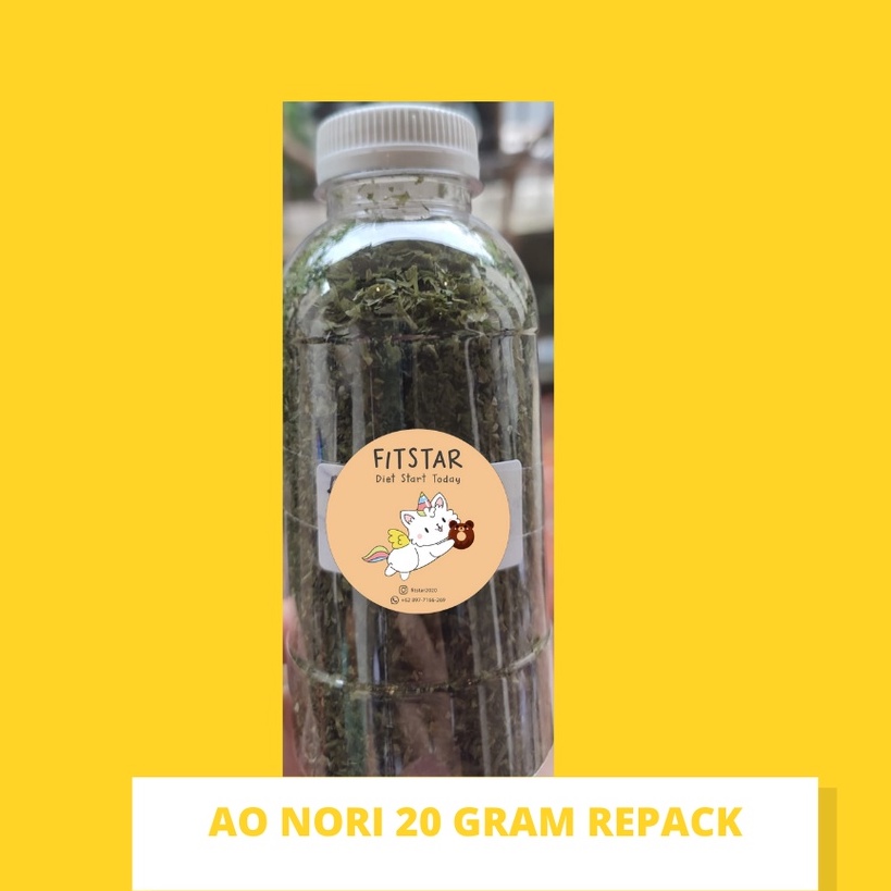 

Aonori Serbuk Nori/Nori Bubuk Rumput laut flakes 20 gram